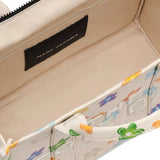 Tan bag, internal view