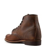 Brown boots, side view