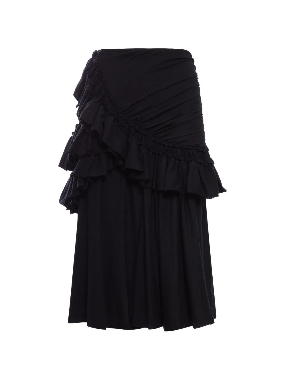 Black skirt, front view