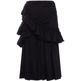Black skirt, front view