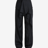 ISSEY MIYAKE - Women Lustrous Wool Pants