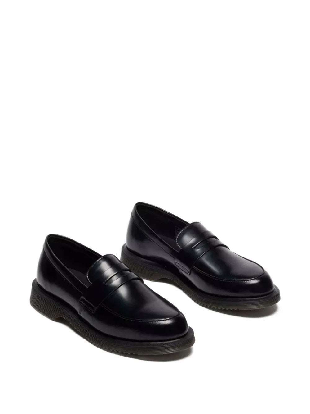 Black shoes, front view