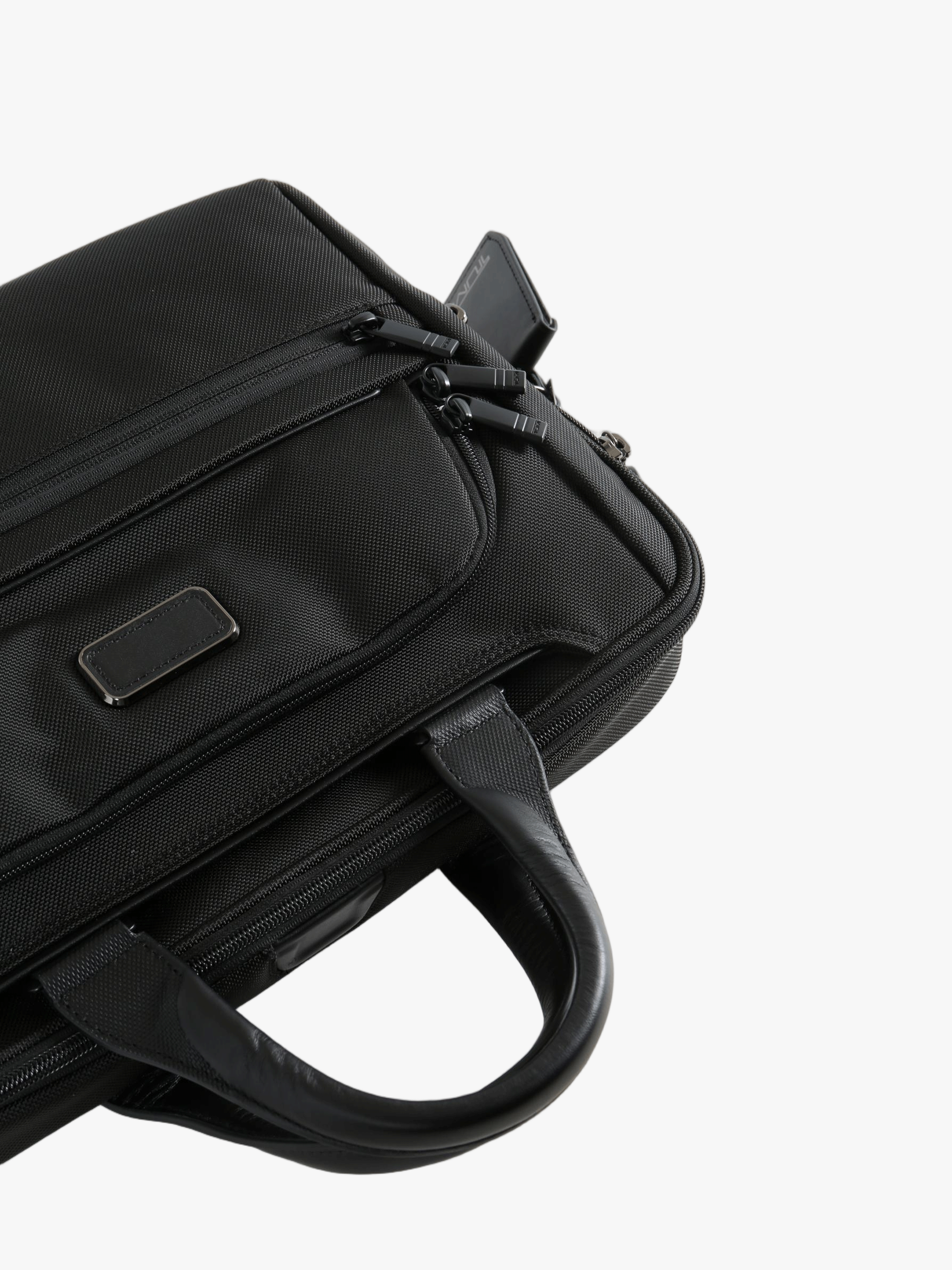 Black bag, front view