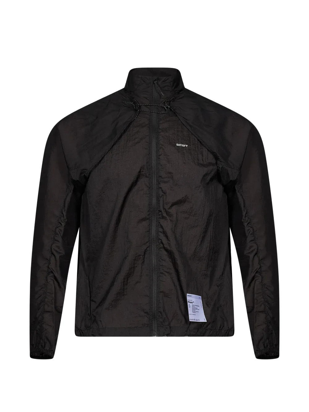 Black jacket, front view