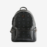 Black backpack,front view