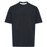 Black t-shirt, front view