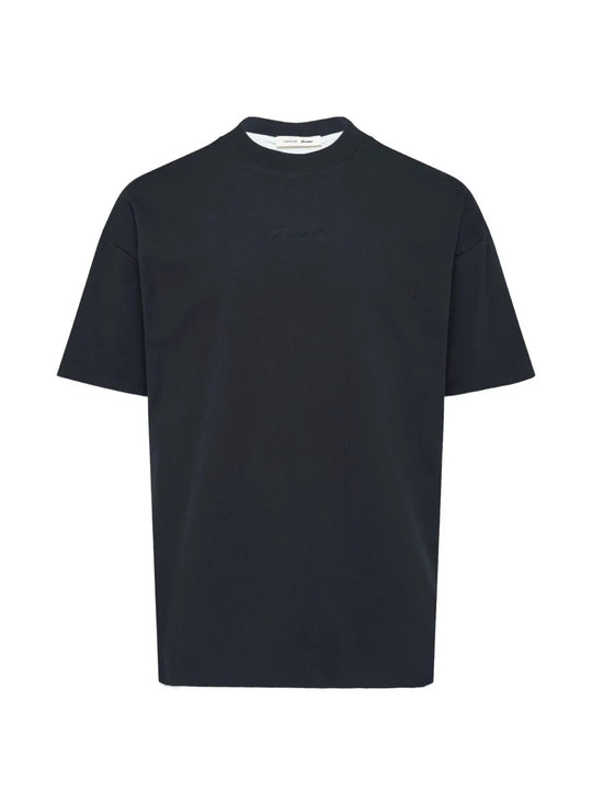 Black t-shirt, front view