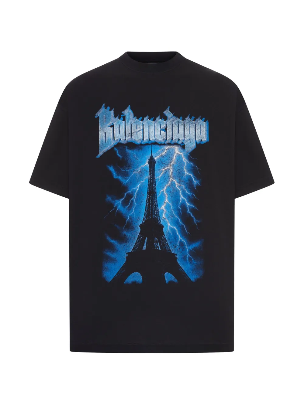 black t-shirts,front view
