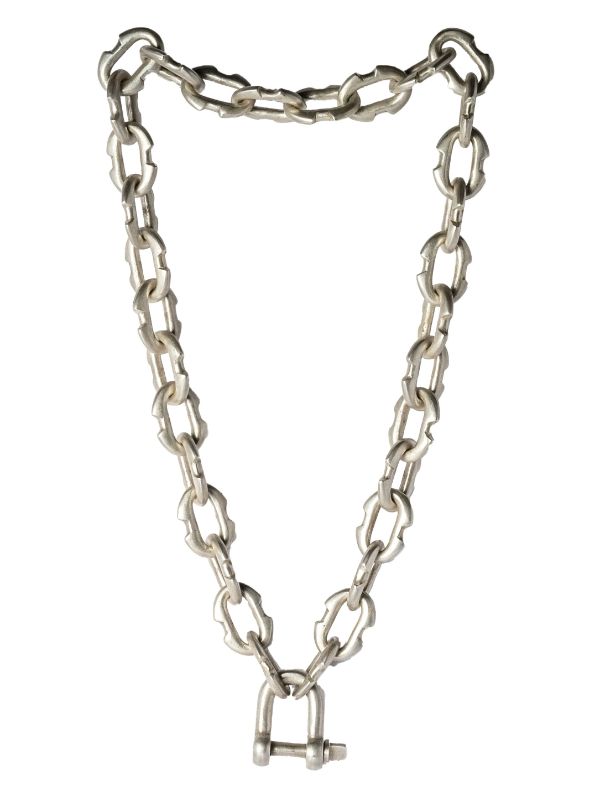 PARTS OF FOUR Charm Chain Choker (45cm, Extra Small Deco Links, AS)