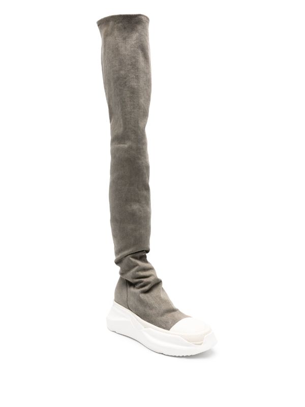 RICK OWENS DRKSHDW Women Abstract Stockings Boots