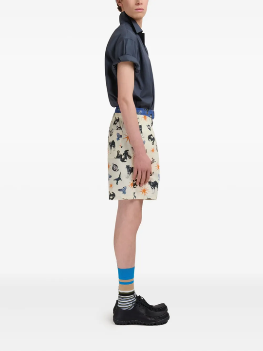 Blue shirt worn by a person, showing the shirt fit