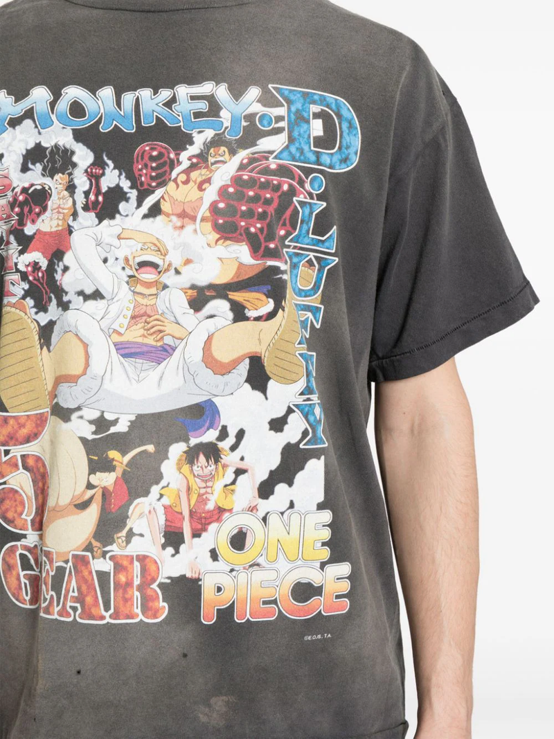 SAINT MICHAEL X ONE PIECE Printing T-Shirt – Atelier New York