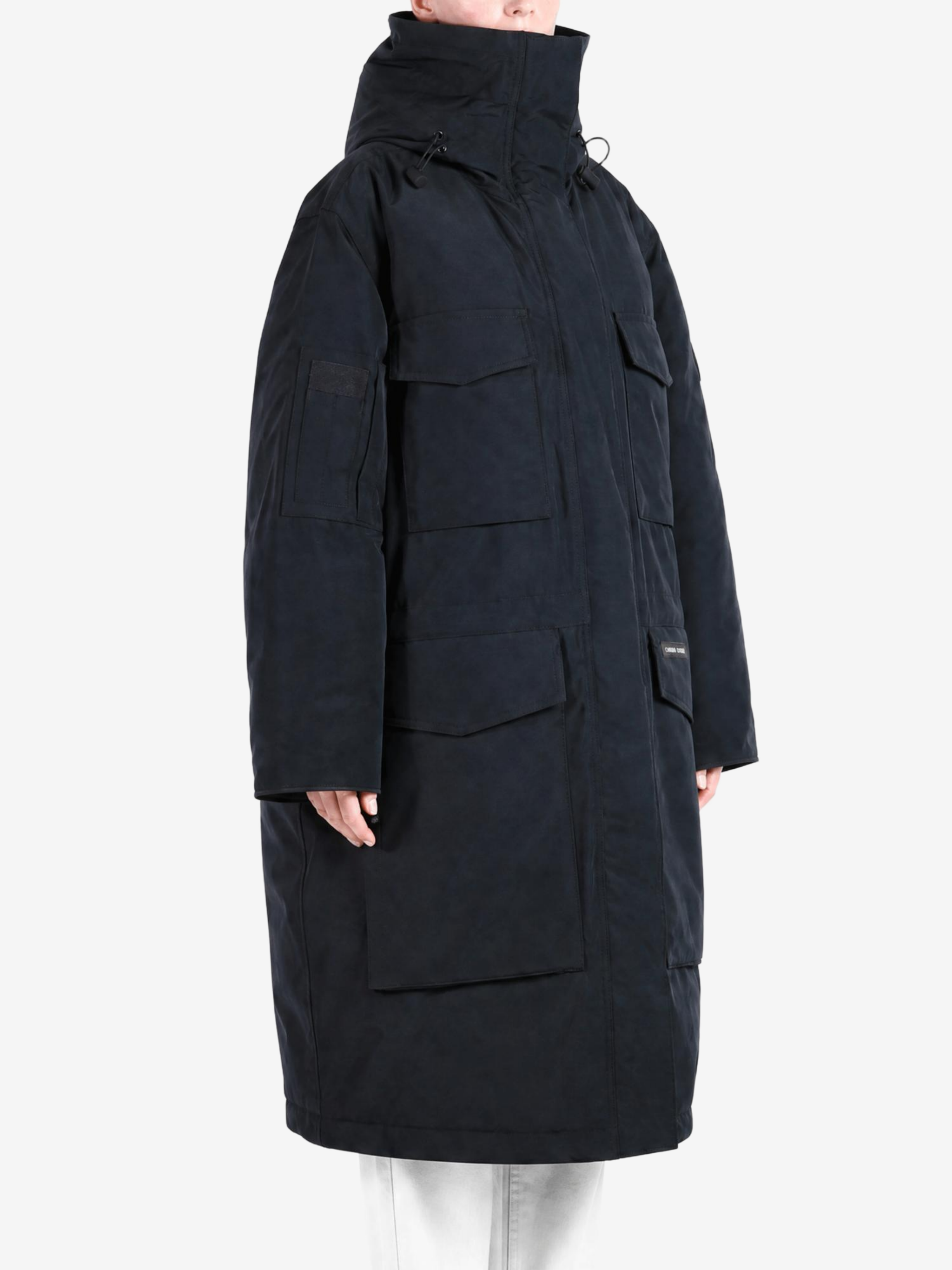 Black jacket, full body view
