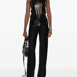Black pants, full body view