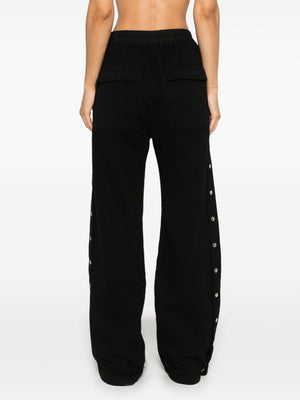 RICK OWENS DRKSHDW - Women Fleece Pusher Pants