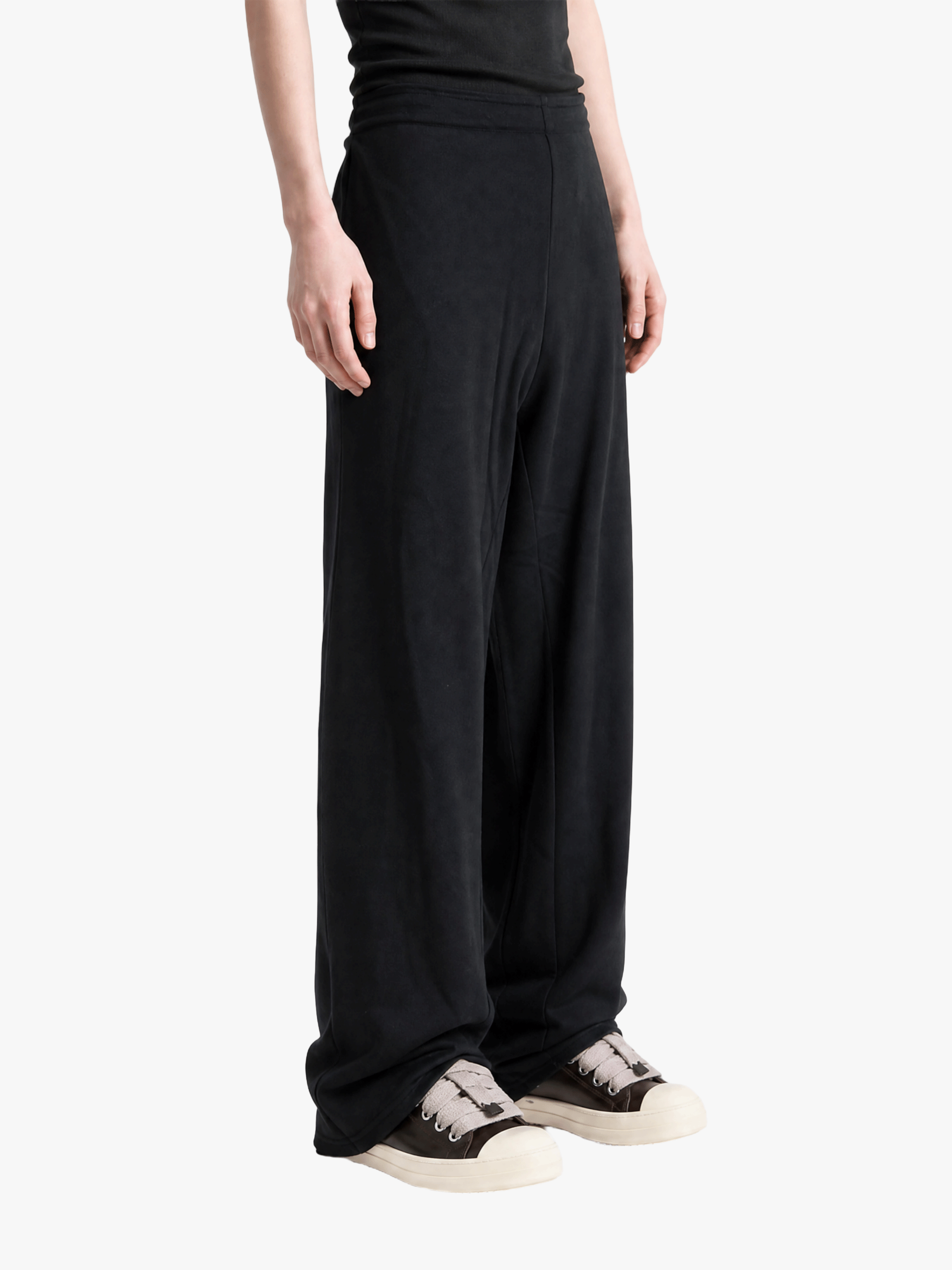 Black pants, full body view