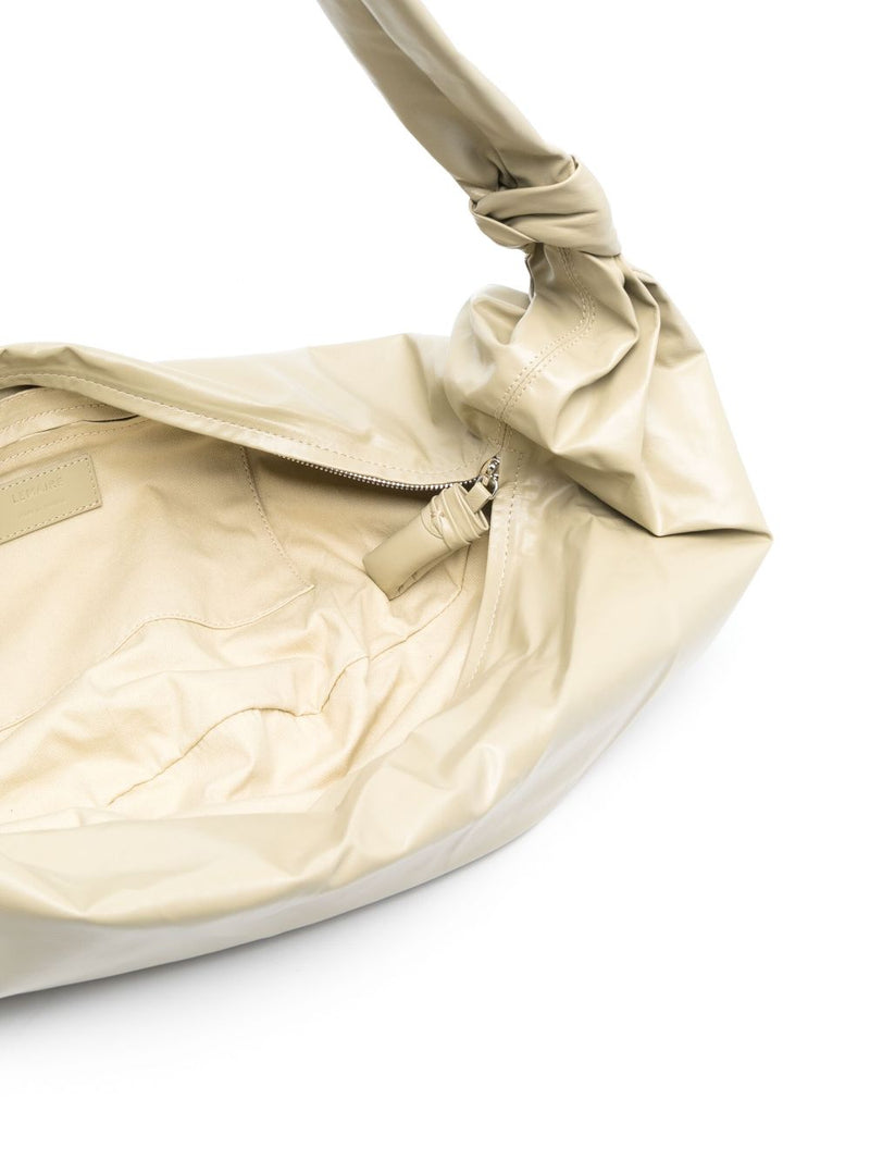 LEMAIRE Unisex Paper Leather Large Soft Croissant Bag