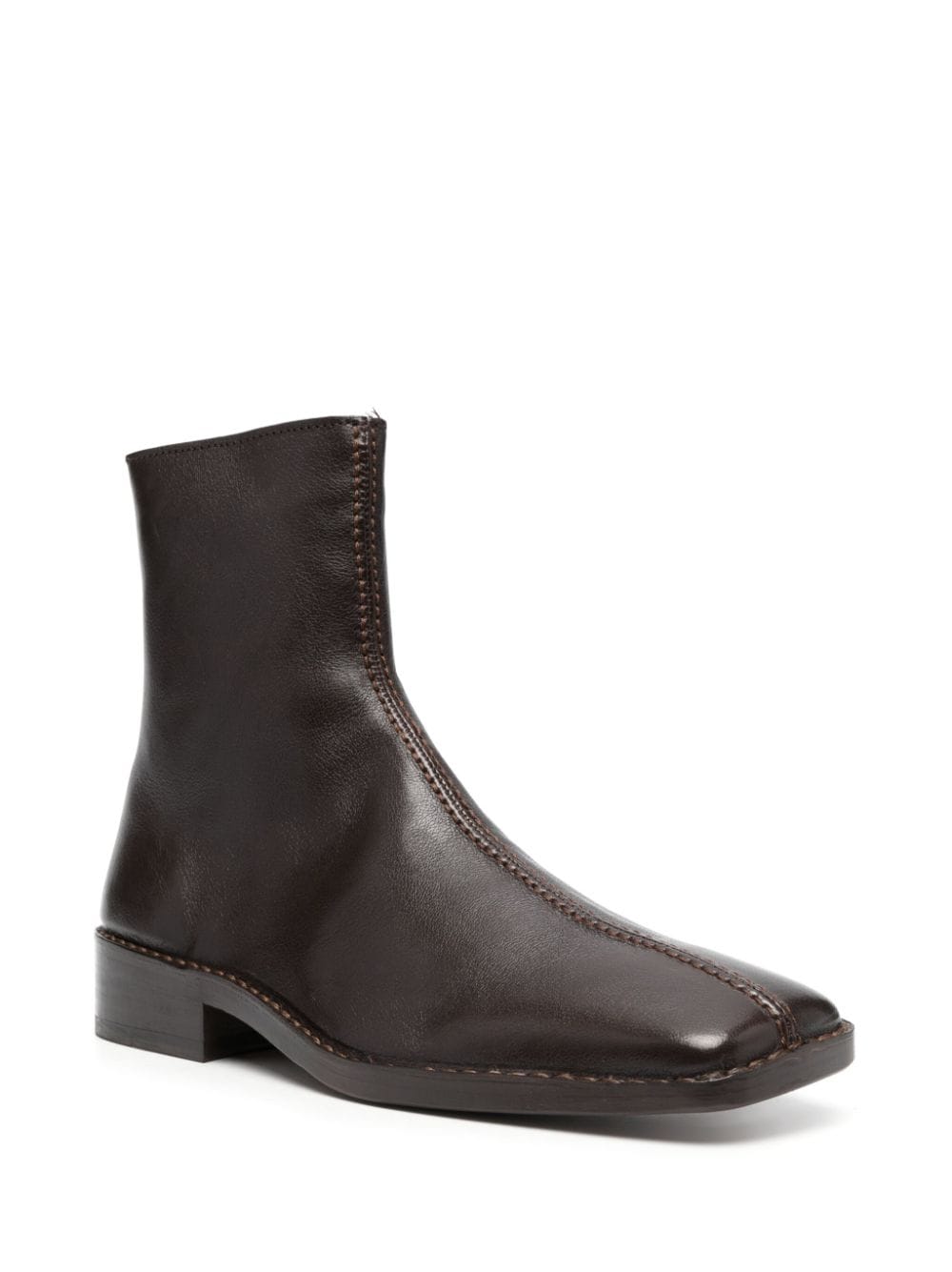 LEMAIRE Men Piped Zipped Boots