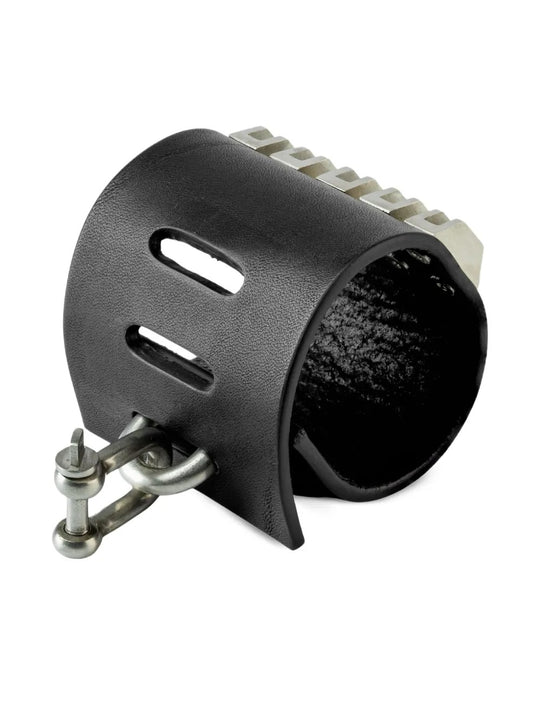 Black bracelet, back view