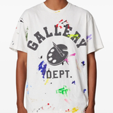 White short sleeves,worn by a person, showing the t-shirt fit