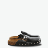 Black shoes,side view