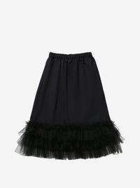 COMME DES GARCONS  NOIR - Women Tulle Layered Skirt