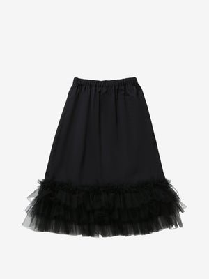 COMME DES GARCONS  NOIR - Women Tulle Layered Skirt