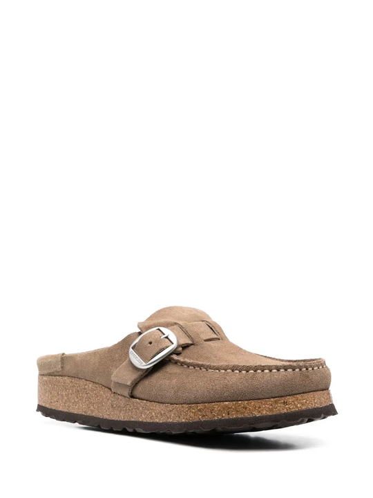 Tan sandals,side view