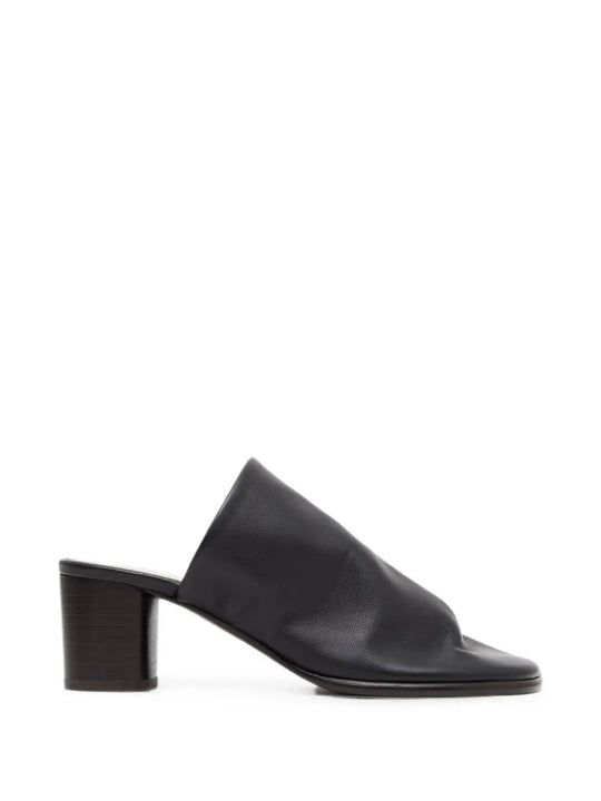 Black heels, side view