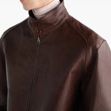 LEMAIRE - Men Leather Harrington Blouson