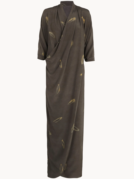 Brown dress, front view