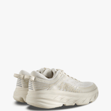 Tan shoes, back view