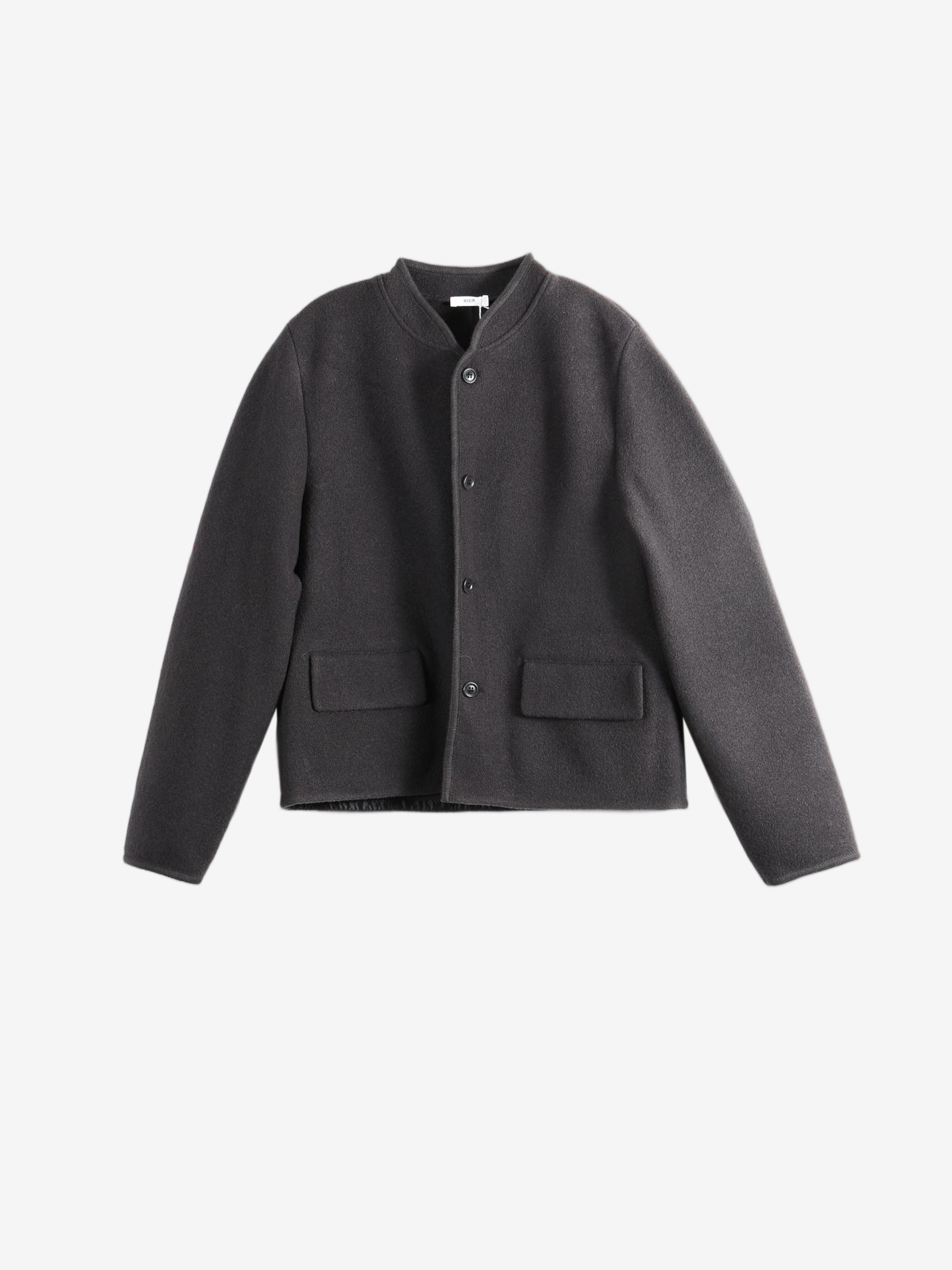 Black jacket, front view
