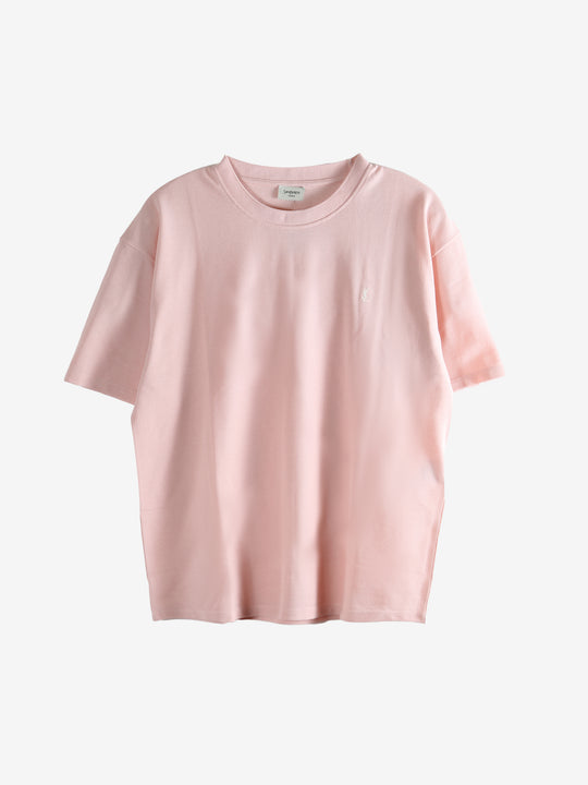 Pink t-shirts, front view