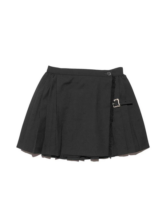 Black skirt, front view