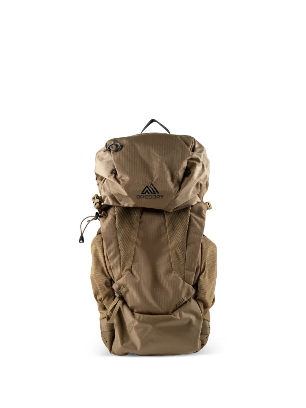Tan bag, front view