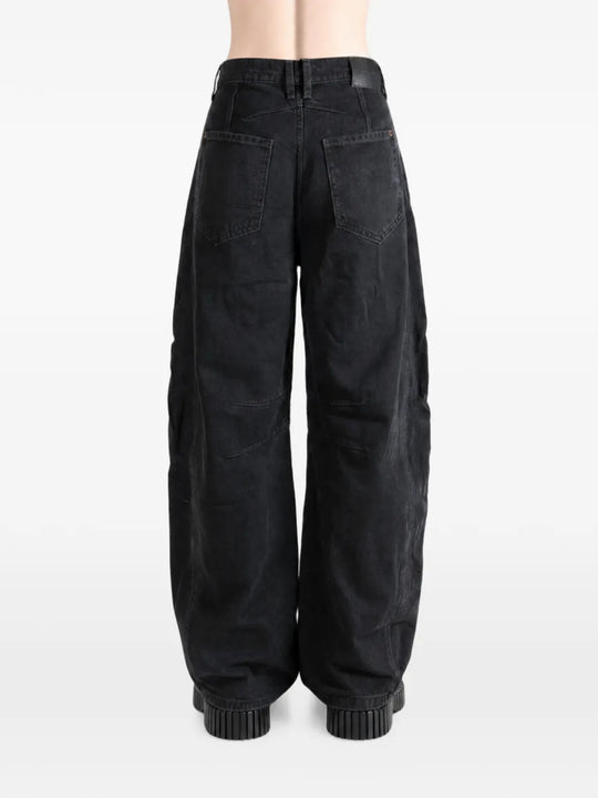 Black pants, full body view