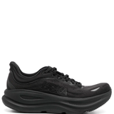 Black sneakers, front view