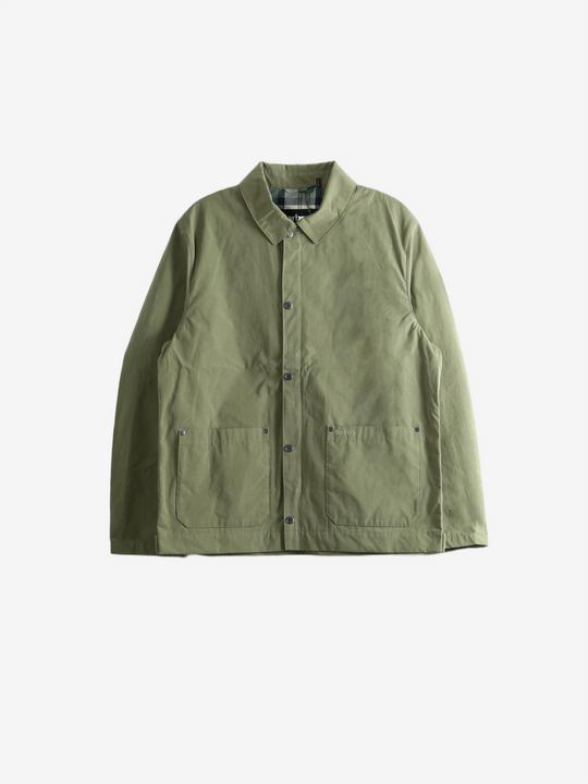 Green jacket, front view