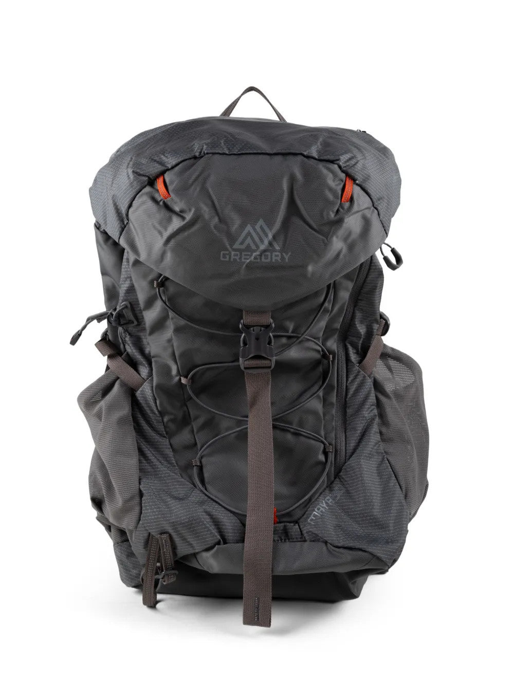 Grey bag, front view