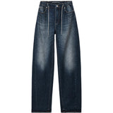 Blue jeans, front view