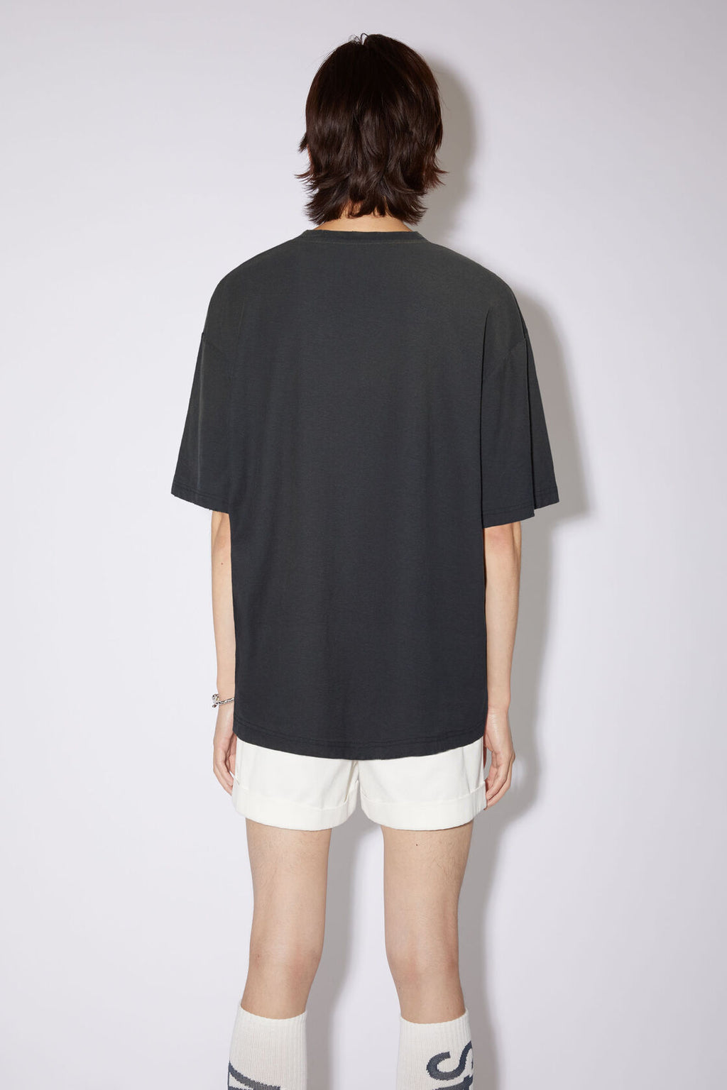 ACNE STUDIO Unisex Logo T-shirt Relaxed Fit