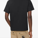 Black t-shirt, front view
