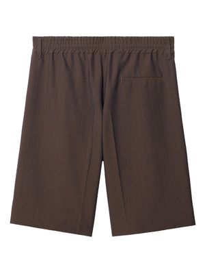 BURBERRY Men Wool Tailored Shorts