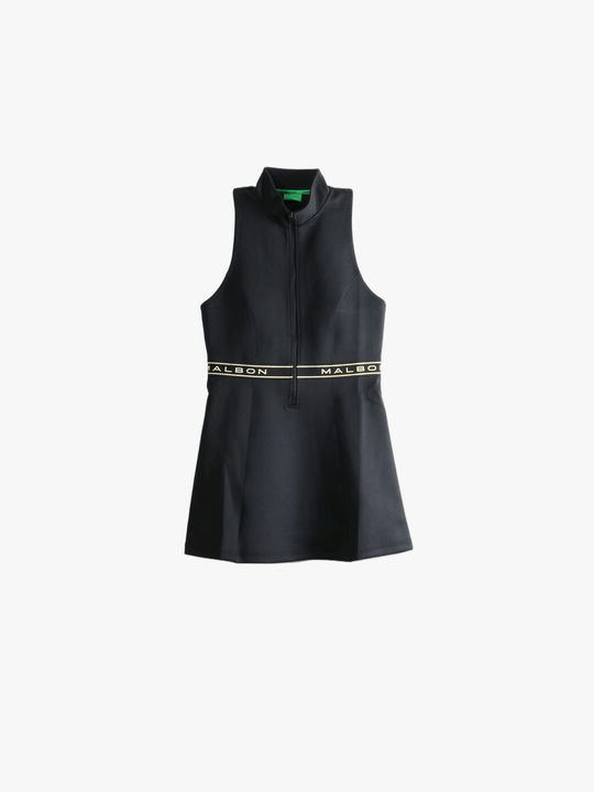 Black dress, front view