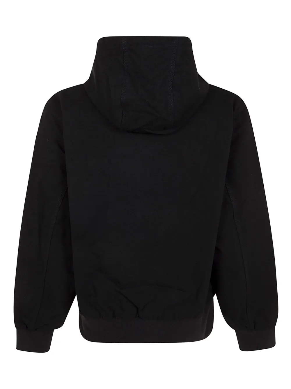 Black hoodie,back view