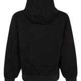 Black hoodie,back view