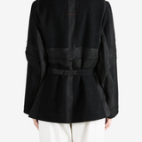 Black jacket, full body view