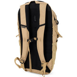 Tan bag, back view