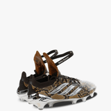 Brown sneaker, back view